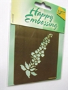 Happy Embossing.Embossing stencil.